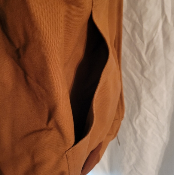 Carhartt Mens Flannel Lined Duck Active Jacket - Picture 11 of 16